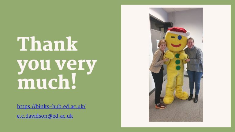 Emma's slides from her University of Queensland presentation